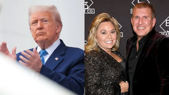 Donald Trump and Todd and Julie Chrisley Split Getty H 2025