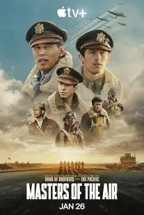 سریال Masters of the Air 1 MV5BMzViZjM3ZTUtZDdiZS00MDUzLTgxZjYtYmUwNDNlNWRiYmY4XkEyXkFqcGc@. SY600 SX400